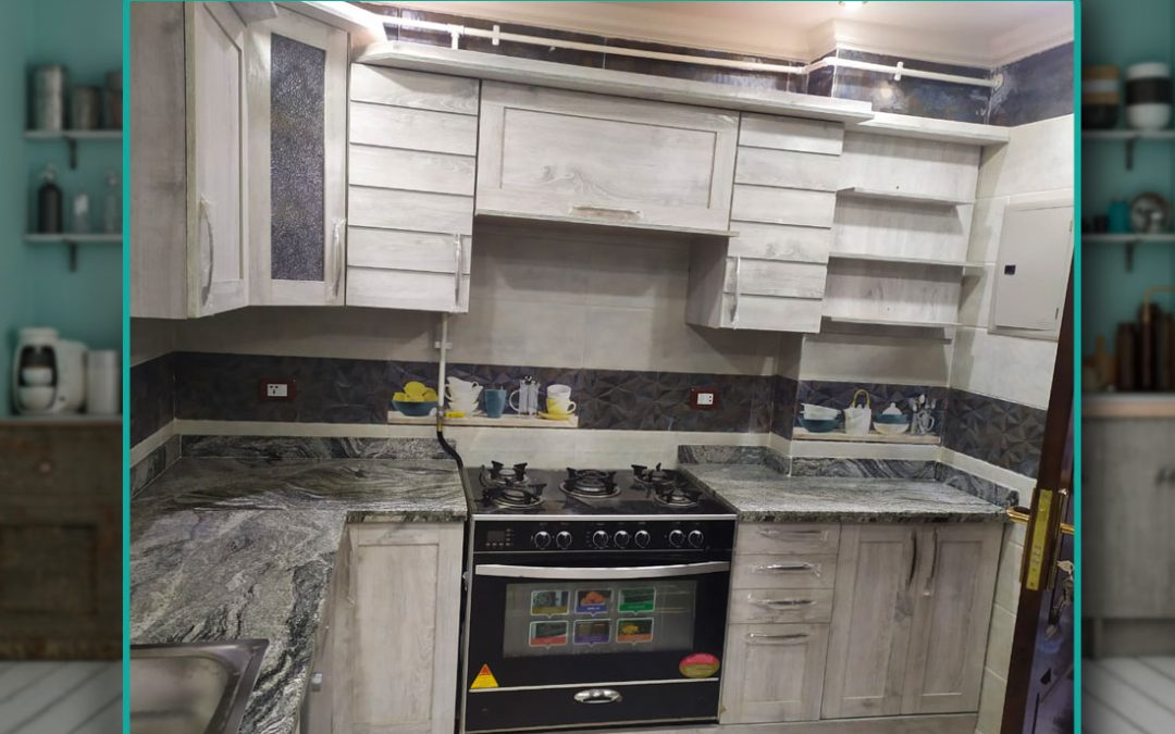 مطبخ اتش بى ال مضلع – HPL Kitchen