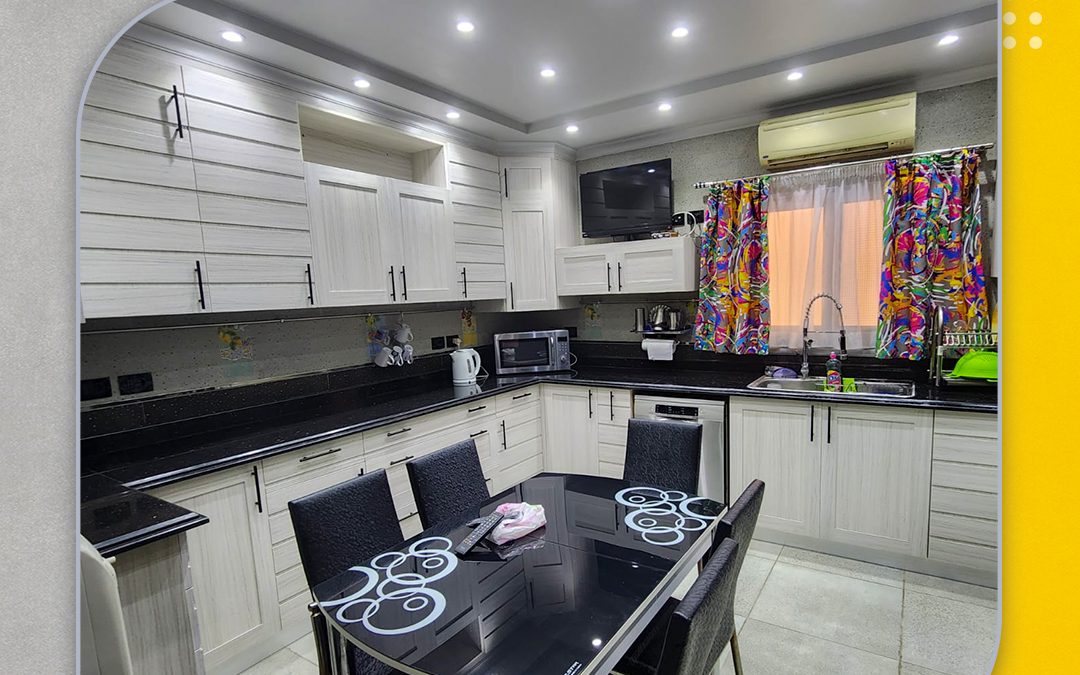مطبخ اتش بى ال مضلع – HPL kitchen